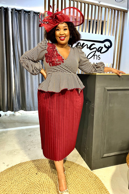 Fiddle Rose Midi & Hat Outfit