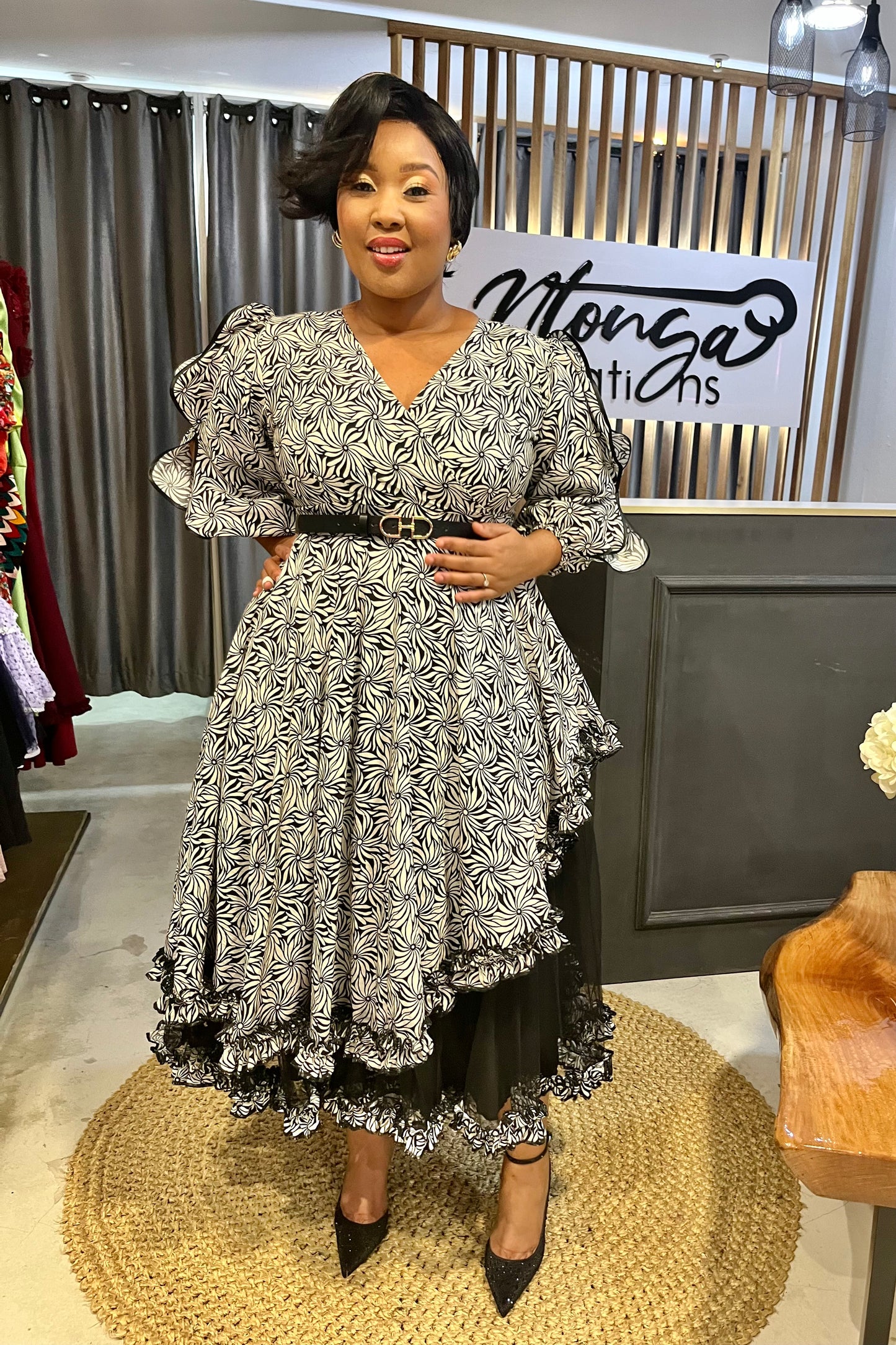 Floral Sapho Frock