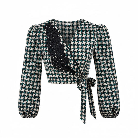 Plaid Top