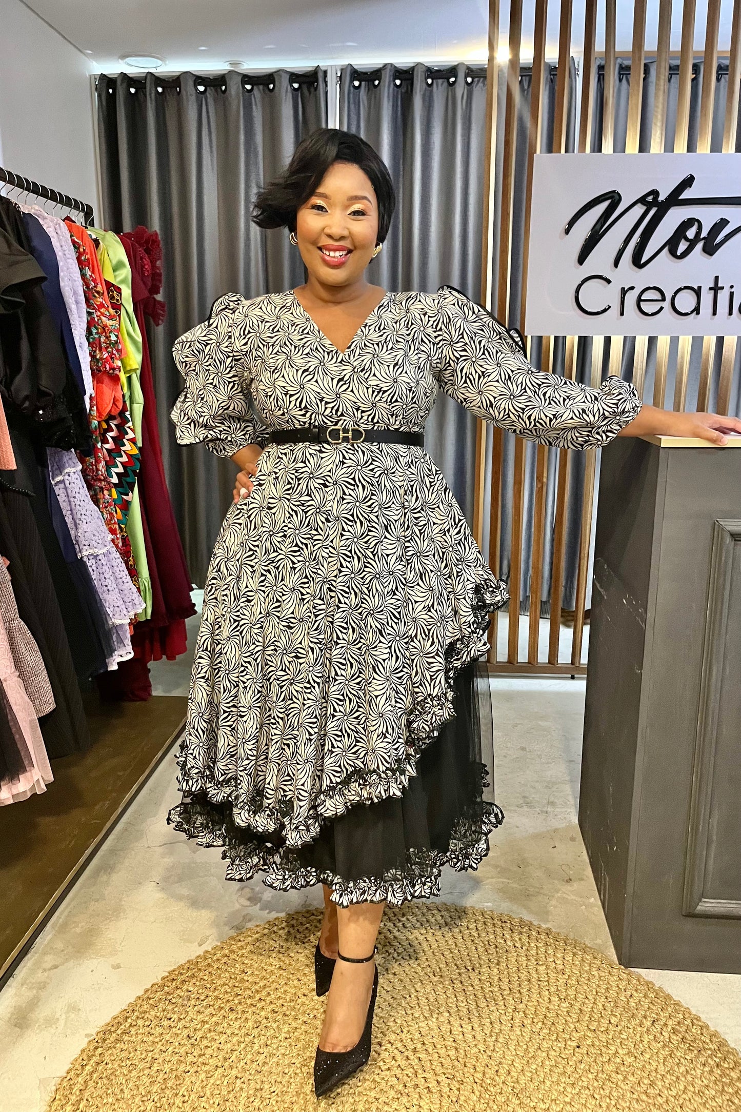 Floral Sapho Frock