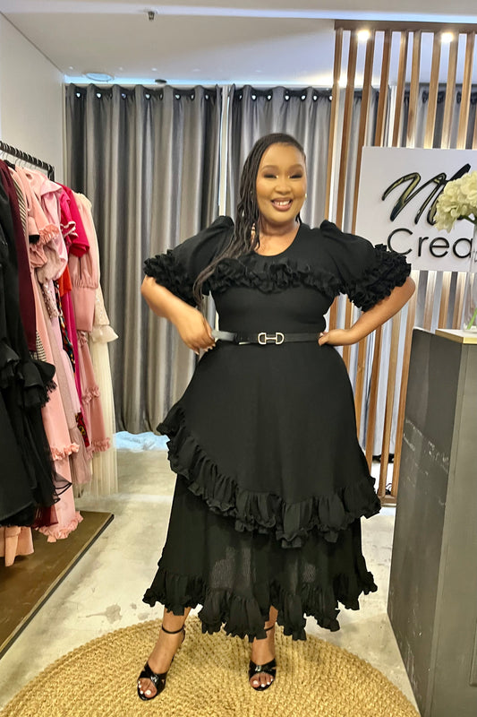 Blossom Frilly Midi