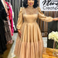 Bedazzled Satin Belle Midi