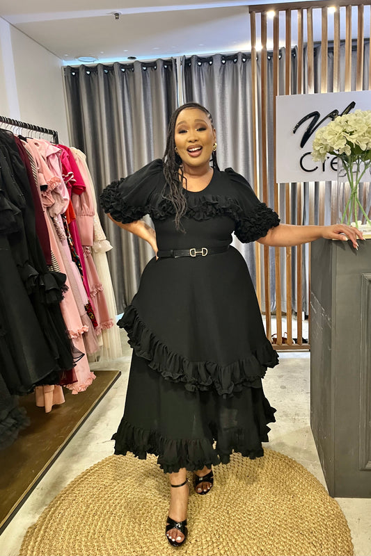 Blossom Frilly Midi
