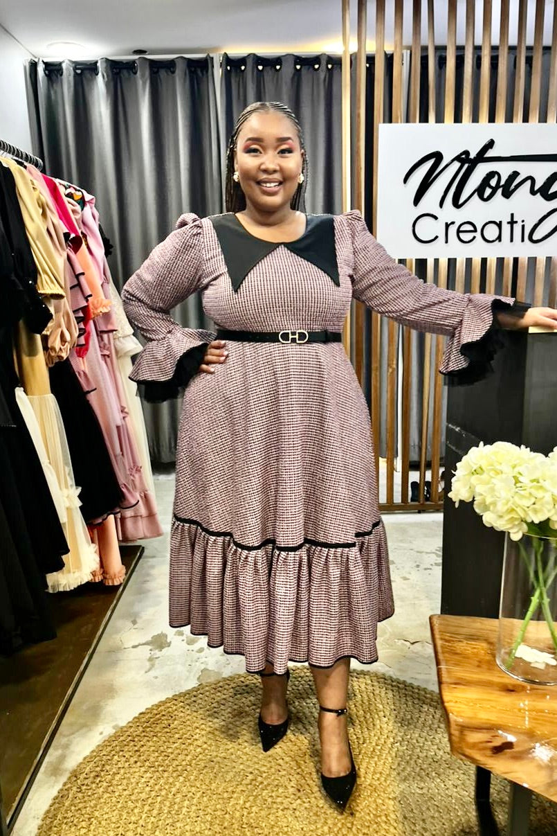 Avar Tweed Midi