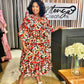 Ruby Floral Midi