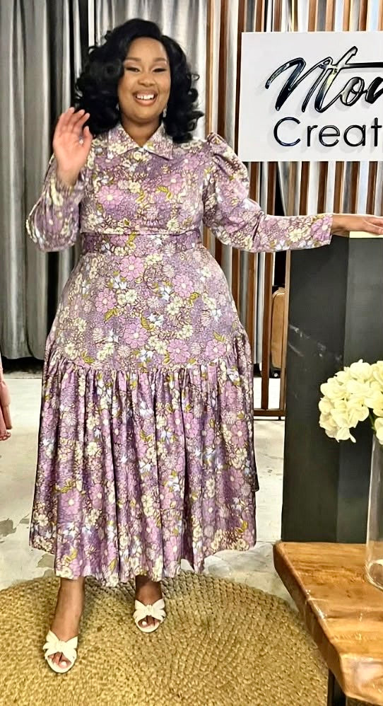 Ditsy Floral Midi