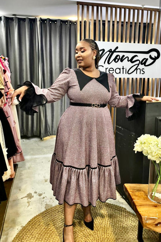 Avar Tweed Midi