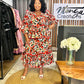 Ruby Floral Midi