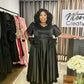 Satin Flutter Midi