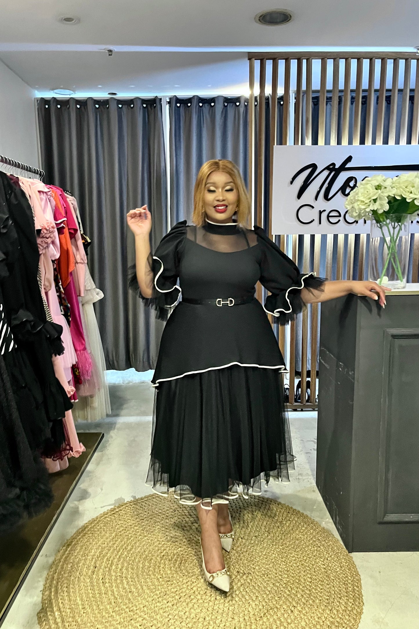 Laurenti Mesh Frock