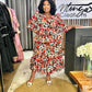 Ruby Floral Midi