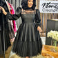Bedazzled Satin Belle Midi