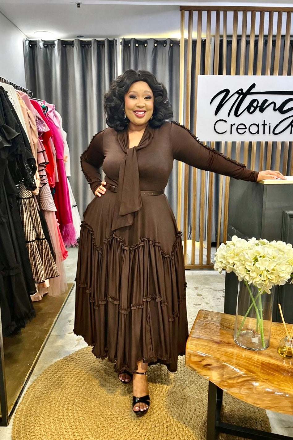Adder Spandex Midi