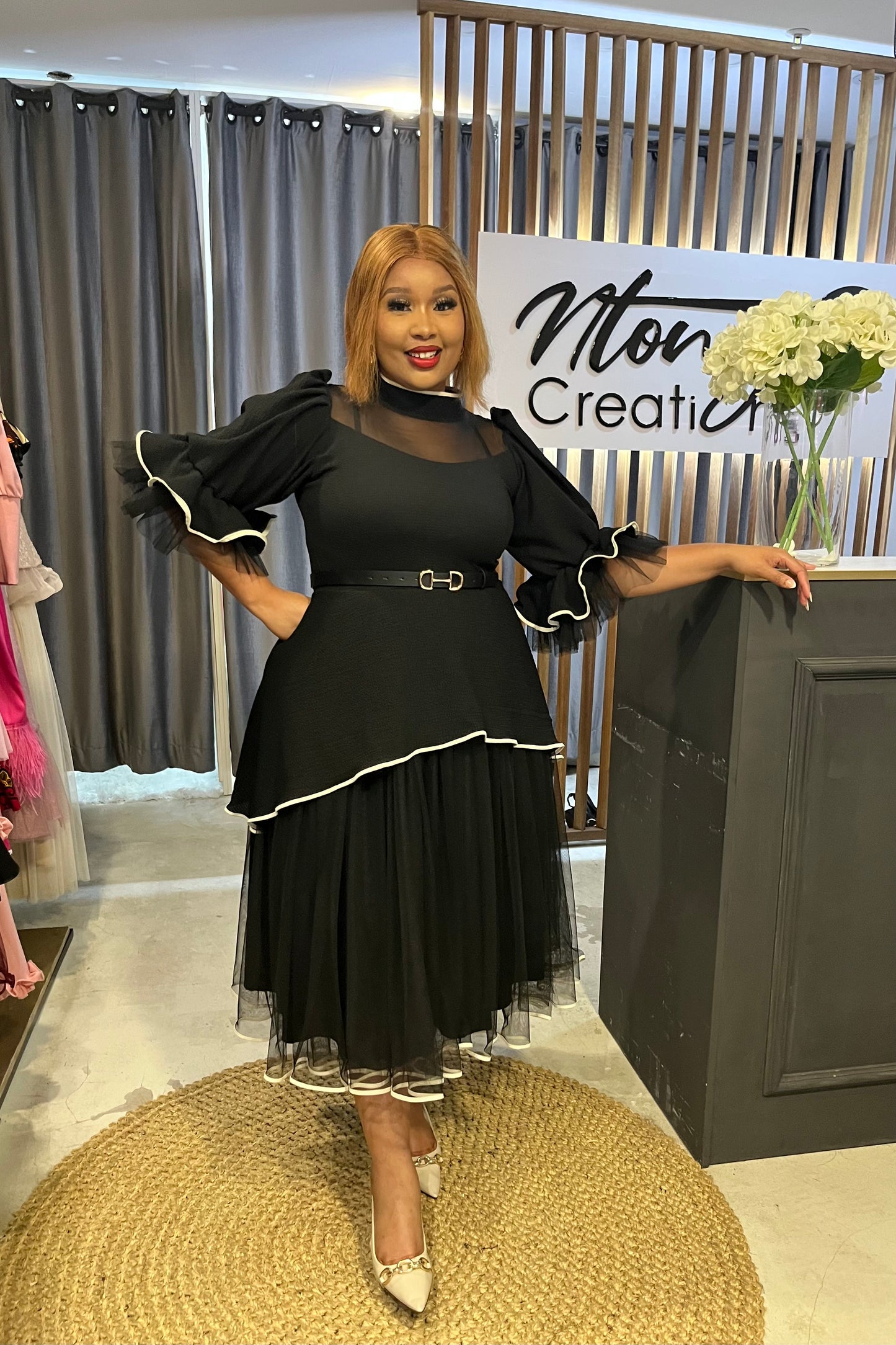 Laurenti Mesh Frock