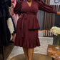 Merlot Knit 2Pc Set