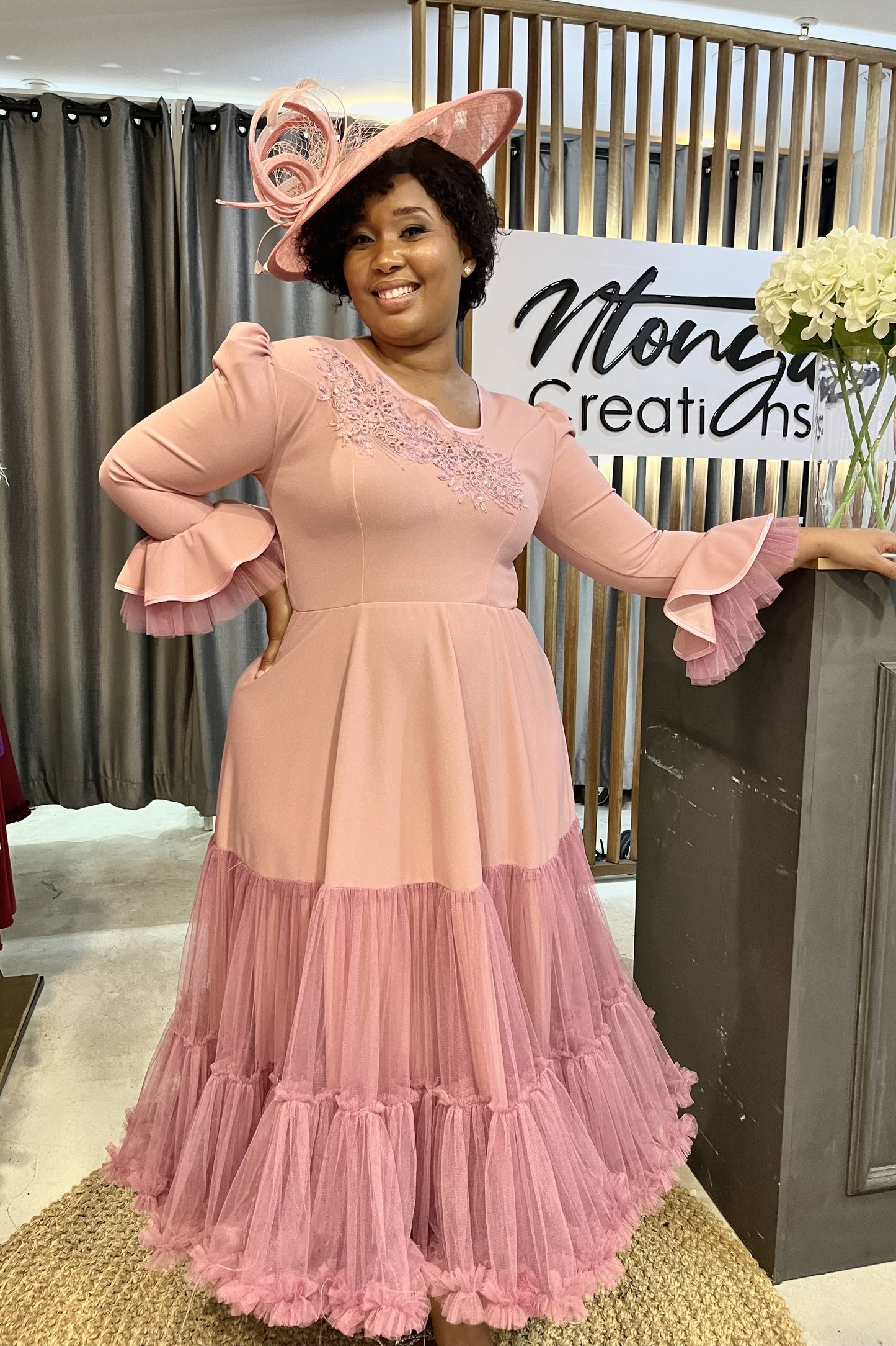 Spring Zinnia Frock & Weza Hat – ntonga-creations