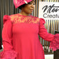 Camelia Sheath & Nokulunga Fascinator Outfit