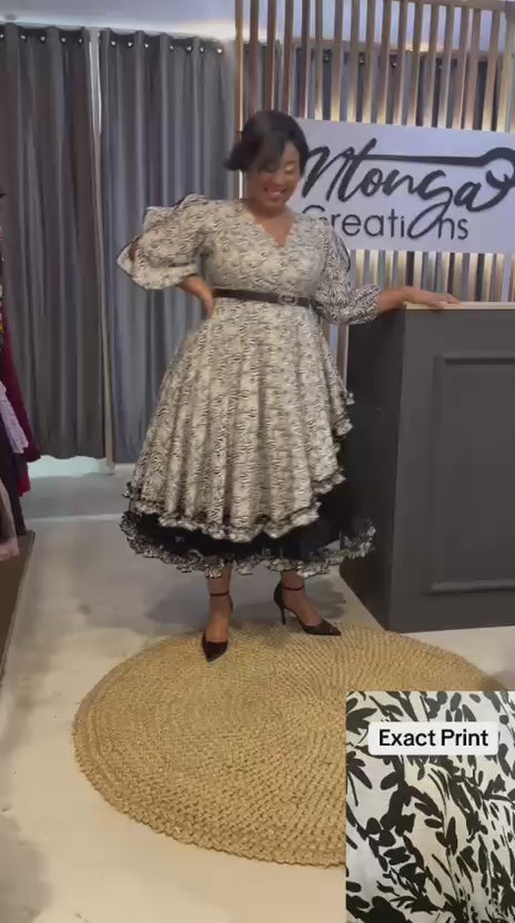 Floral Sapho Midi