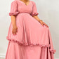 Frilly Slanted Maxi - Spring
