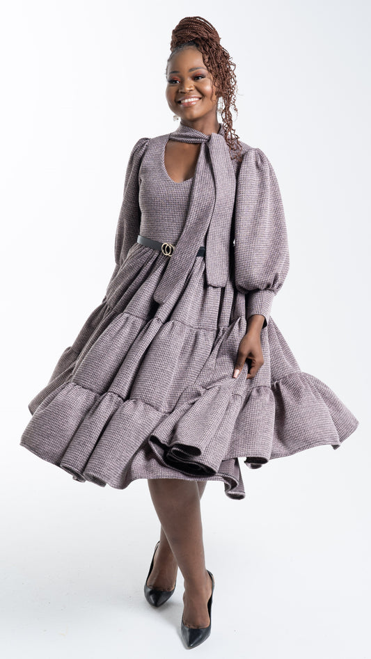 Tiered Knit Frock - Winter